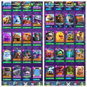 Conta Clash Royale 9000 Trofeis