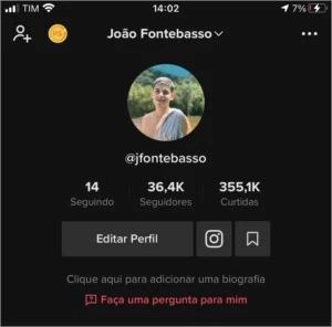 Conta Tik Tok 36 K - Redes Sociais