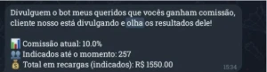 Bot De Recarga Exclusivo Acesso Vitalício - Outros