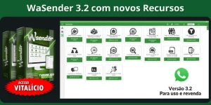 Wa Sender 3.2 + Chave De Licenças - Outros