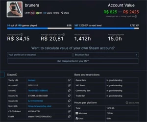 CONTA STEAM 150 JOGOS DAYZ, RUST, CSGO ENTRE OUTROS