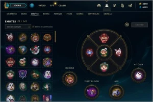 CONTA COM 3K RP + SKINS - League of Legends LOL