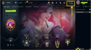 CONTA COM 3K RP + SKINS - League of Legends LOL