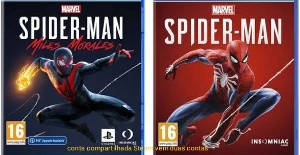 Contas steam de Marvel spiderman+ spiderman Miles Morales.