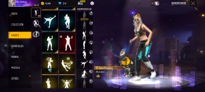 Conta feminina um pouco antiga - Free Fire
