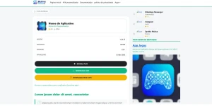 Bulma Mobile/ Template Blogger - Arte Digital Artes Canva
