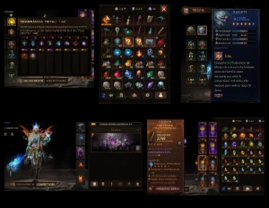 Conta Diablo Imortal ress 1400 Skn evento, gema evento e pet