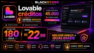 Lovable Créditos infinitos 180 dias 💜 Apenas R$ 22,99 💜 - Outros