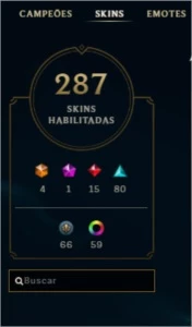 Conta league of legends LOL