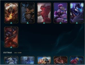 Conta League Of Legends Prata 3 LOL