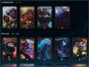 Conta League Of Legends Prata 3 LOL