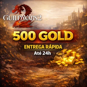 🟡 Guild Wars 2 – 500 Gold 💰 Entrega Rápida ⚡