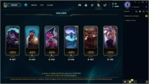 Conta boa - League of Legends LOL