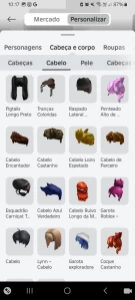 Conta roblox feminina