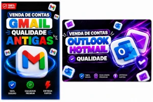 Contas De E-Mail | Gmail, Hotmail E Outlook | Qualidade! - Emails