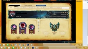 Vendo Conta de League of Legends Platina 5 LOL