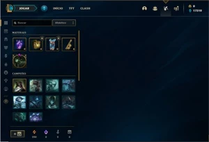 Conta ouro 1 com 23 Champs e 5 Skins - League of Legends LOL