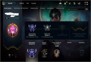 conta league of legends d2 70 pdl LOL