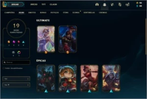 conta league of legends d2 70 pdl LOL