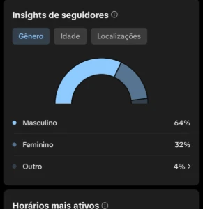 Conta Tiktok com 1K+ seguidores - Outros
