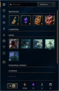 CONTA LOL ELO MESTRE - League of Legends