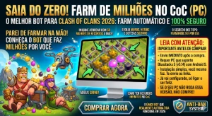 Bot Clash Of Clans, faça milhões por dia. 100% seguro. - Outros