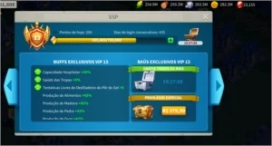 Conta Rise Of Kingdoms 66 milhões de poder e VIP 13 - Outros