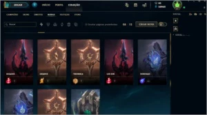 Conta de lol 220 skins e todos os champs - League of Legends