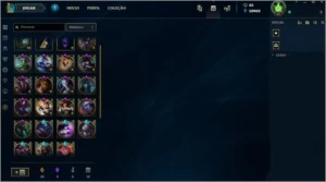 Conta de lol 220 skins e todos os champs - League of Legends