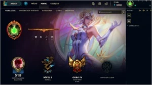 Conta de lol 220 skins e todos os champs - League of Legends