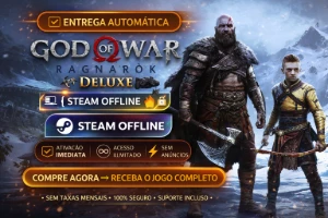 God of War Ragnarok Deluxe 🎮🔥 [Steam Offline 💻🔒]