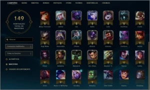 Conta diamond 2 SOLOQ, diamond 1 FLEX X5 e PLATINA 2 FLEX X3 - League of Legends LOL