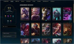 Conta diamond 2 SOLOQ, diamond 1 FLEX X5 e PLATINA 2 FLEX X3 - League of Legends LOL
