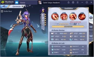 Conta Global A40 - Saint Seiya Awakening SSA
