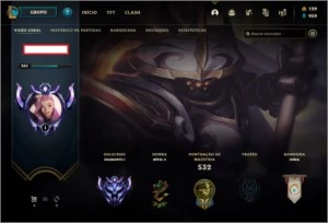 Conta Diamante 1 - 136 SKINS, faltando 4 champs (MMR ALTO) - League of Legends LOL
