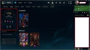 Conta Diamante 1 - 136 SKINS, faltando 4 champs (MMR ALTO) - League of Legends LOL