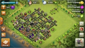 Clash of Clans CV9 - Conta muito boa