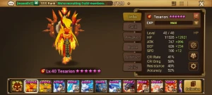 Global Lvl 50 Zaiross + Tesarion + Akhamamir 15 Nt 5 No-31 - Summoners War