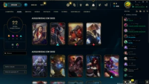 Conta platina 3 main katarina - League of Legends LOL