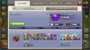 clash of clans cv 10 semi full