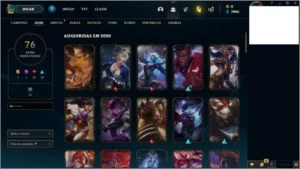 CONTA LEAGUE OF LEGENDS DIAMANTE 3 LOL