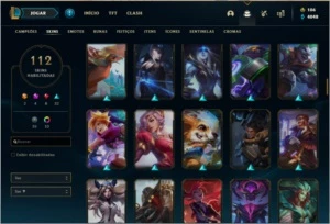 LOL- Gold 3, 114 skin - League of Legends