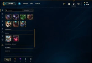 LOL- Gold 3, 114 skin - League of Legends