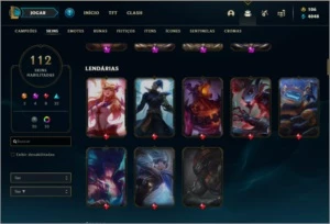 LOL- Gold 3, 114 skin - League of Legends