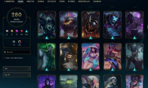 Conta com Lux Prestigio +280 skins - League of Legends LOL