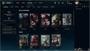 CONTA UNRANKED LEAGUE OF LEGENDS LOL