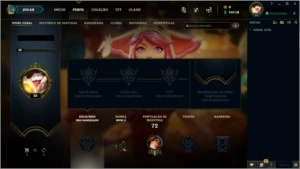 CONTA UNRANKED LEAGUE OF LEGENDS LOL