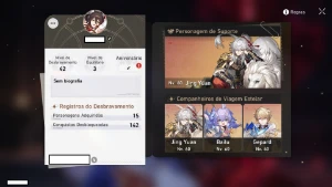 Jing + Arma., Bailu e Gepard+8.5k jades - Honkai Star Rail - Outros