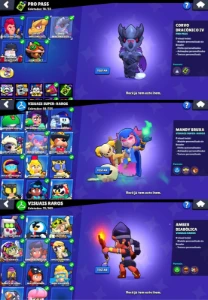 Conta Brawl Stars | SIRIUS + KAZE 90 brawlers