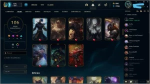 Conta LOL, Várias Skins. - League of Legends